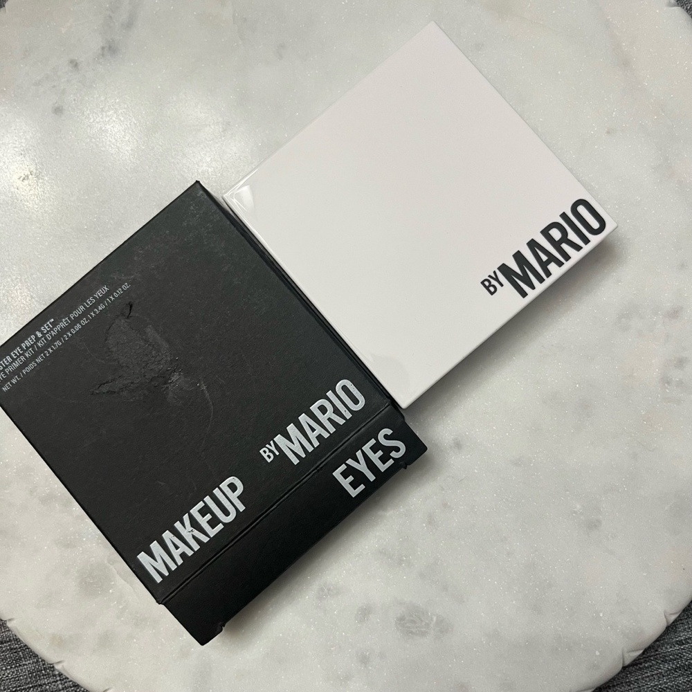 New NWT Makeup By Mario Master Eye Prep Set Eyeshadow Primer Kit Makeup Beauty